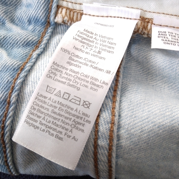 NWT Madewell Relaxed Denim Shorts in Essen Wash $78 - Picture 12 of 13